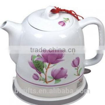 Hot selling ceramic electric custom design hotel kettles-