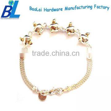 High quality metal jewelies of bracelet for gifts