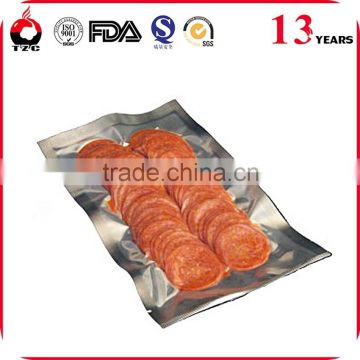 color printed plastic food vacuum packaging bag manufacture