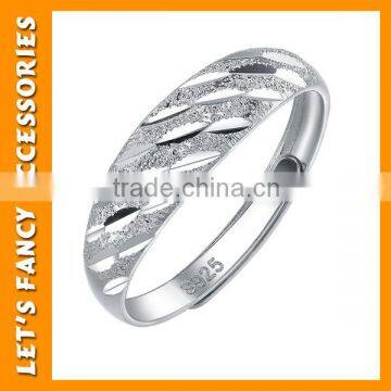 China factory direct wholesale simple gold plated designs sterling silver ring PGRG0086