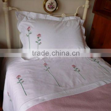 handmade embroidery bedding