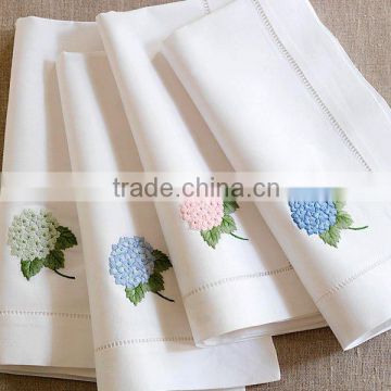 hand embroidery napkin