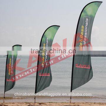 Hot selling outdoor customized advertising sail flag pole