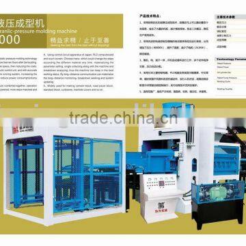 concrete block molding machineXQY8000