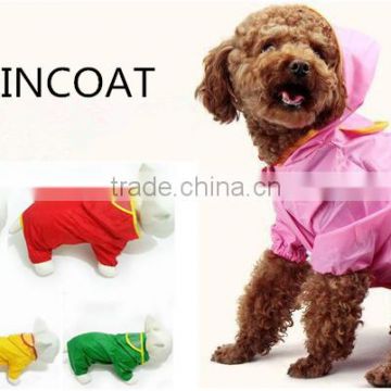Dogs Application and Pet Apparel & Accessories Type pet raincoat