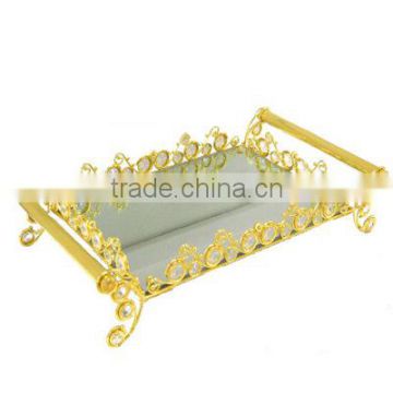 2014 golden hot sale tin tray T030