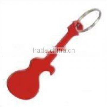 Aluminium Bottle Opener Instrument guitar Keychain