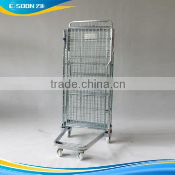 Cage and warehouse trolley plateform hand truck