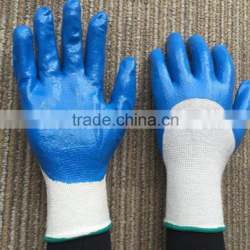 13 Gauge polyester/cotton liner,nitrile 3/4 coated