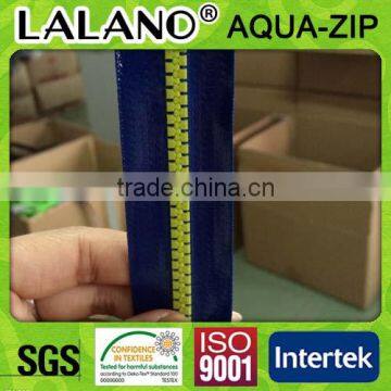 5#blue tape waterproof zipper with resin teeth