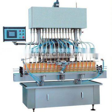 Full-automatic straight line type anticorrosive filling machine