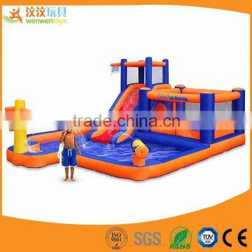 children amusement Park water slide inflatable for sale