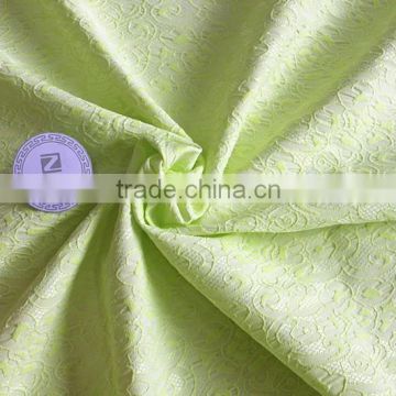Dress fabric cotton jacquad elastic fabric