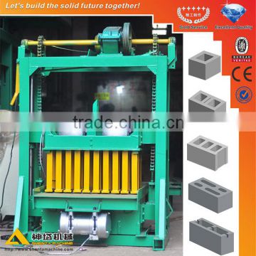 SHENTA QTJ4-60 manual small portable brick making machine