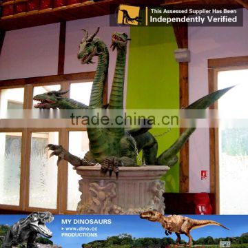 MY Dino-Chevreuil grandeur nature dragon statue
