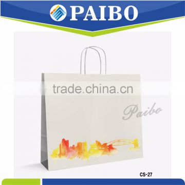 CS-27 Wine Paper Bag with handle professional factory City Element