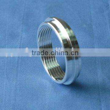 Custom aluminum alloy machining parts cnc turning aluminum alloy bearing lock nut