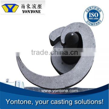 Yontone Factory High Density T6 C60 C65 C70 oem carbon steel sand casting auto parts