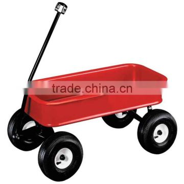 American style children's cart with pneumatic tires