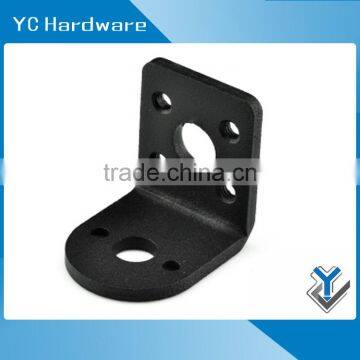 Machining stamping steel solar panel metal heavy duty angle roof mounting L shape shelf corner braket