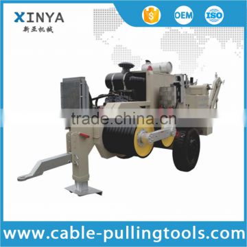 SA-YQ90 hydraulic cable puller machine for stringing transmission line conductors cables