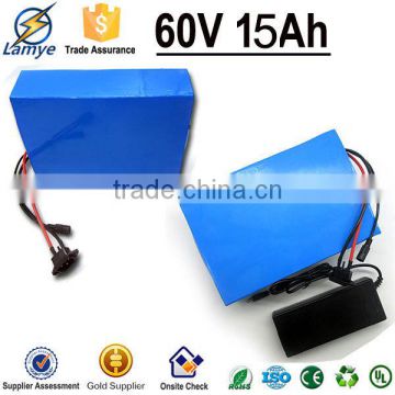 Expert Manufacturer of 60V 15Ah Rechargeable li-ion battery pack with BMS li-ion battery pack 3.7v 1300mah
