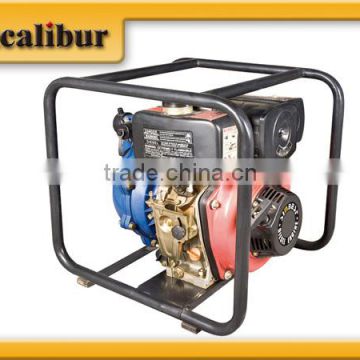 1.5 inch portable diesel high pressure water pump 4.5hp diesel engine