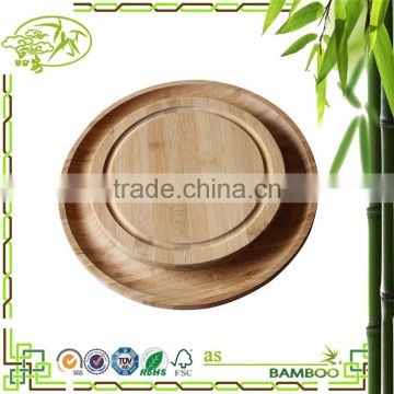 Made in China superior quality bamboo round cutting board