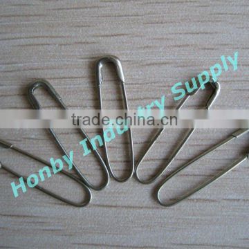 Hot selling silver U shape safety pin for knit and crochet projects