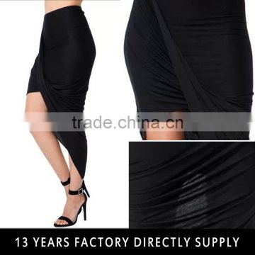2016 black slinky skirts ladies different types of skirts, long skirts for women