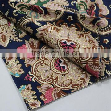 NAVY MULTI-COLOR PAISLEY TR fabric for suits