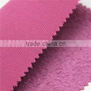 shoe material synthetic suede fabric for pu coating