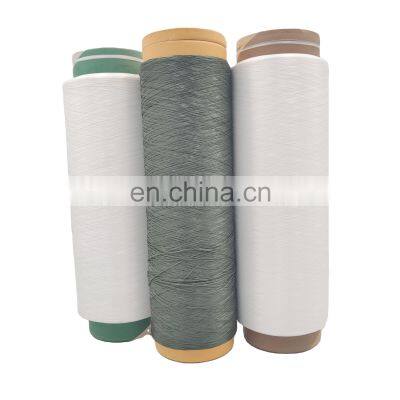 China manufacturer colorful dty 75/36 polyester textured yarn him polyester dty yarn twisted