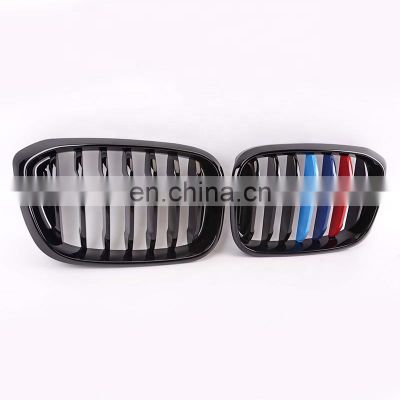 G01 G02 grill for BMW X3 X4 high quality single slat line three color kindly mesh grill for BMW G01 G02 2018-IN