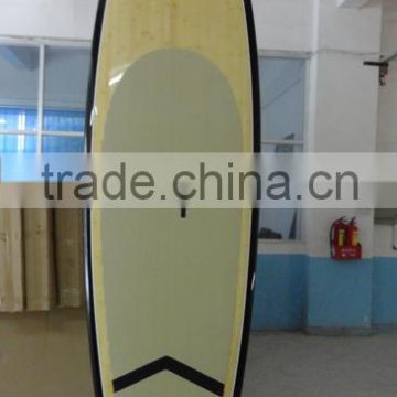 deck&bottom bambooand rail color surfboard SUP