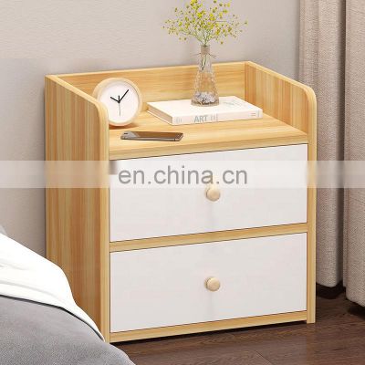 New simple modern wooden bedstand beside table bedside cabinet