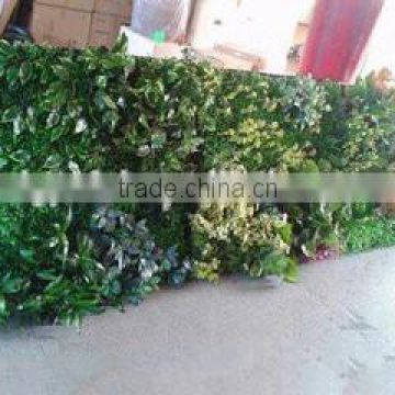 2014 the hot sale fabric material artificial grass garden wall plants artificial vertical grass