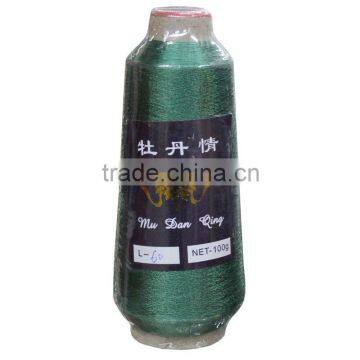 darkgreen L (st) Type Metallic Yarn