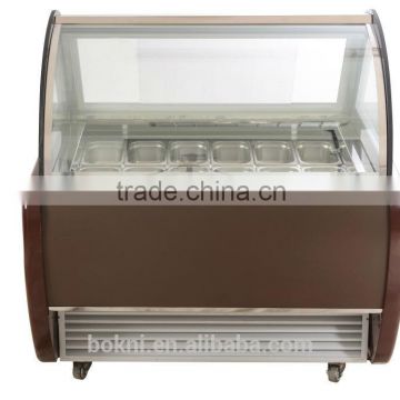 High quality gelato showcase BKN-B1-1300 with CE approved