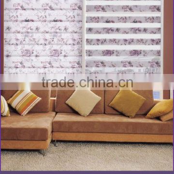 Remote Control Roller Shades Printed Blind Fabric For Wholesale
