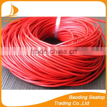 5mm stingray round leather cord wholesale