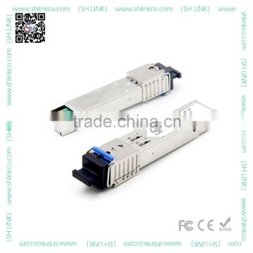 Chinese optical transceiver factory simplex SC single mode 20km 1.25G BiDi SFP