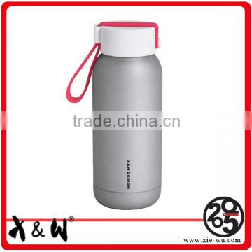X&W 250ml BPA free new style stainless steel vacuum travel bottle