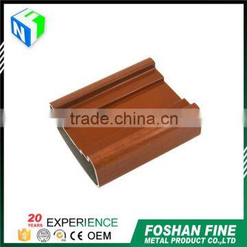 2016 new products aluminium price wood grain natural anodized aluminum