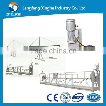 Aluminum high rise roof suspended platform / wall painting machine / window cleaning equipment