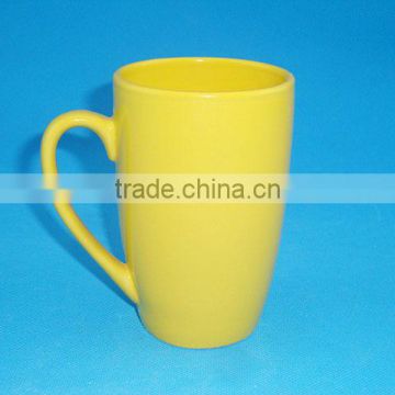 High quality color-glazed porcelain mug,ceramic mug