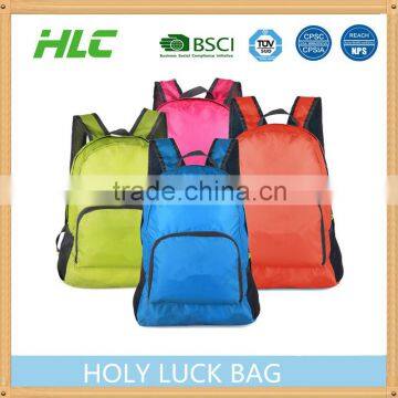 2015 Sports backpack bag,travel bag,schoolbag, foldbale shopping bag wholesaler custom backpack                        
                                                                                Supplier's Choice