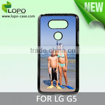 New heat printing art sublimation blanks PC cover for LG G5