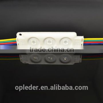 PVC high quality 3 5050 rgb led module for back lighting