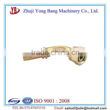 45 degree METRIC FEMALE 24 degree CONE O-RING H.T.pipe fitting